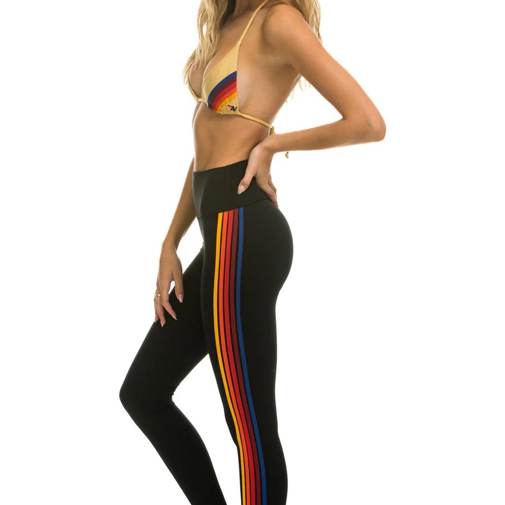 Aviator Nation Black Leggings- Women’s Medium